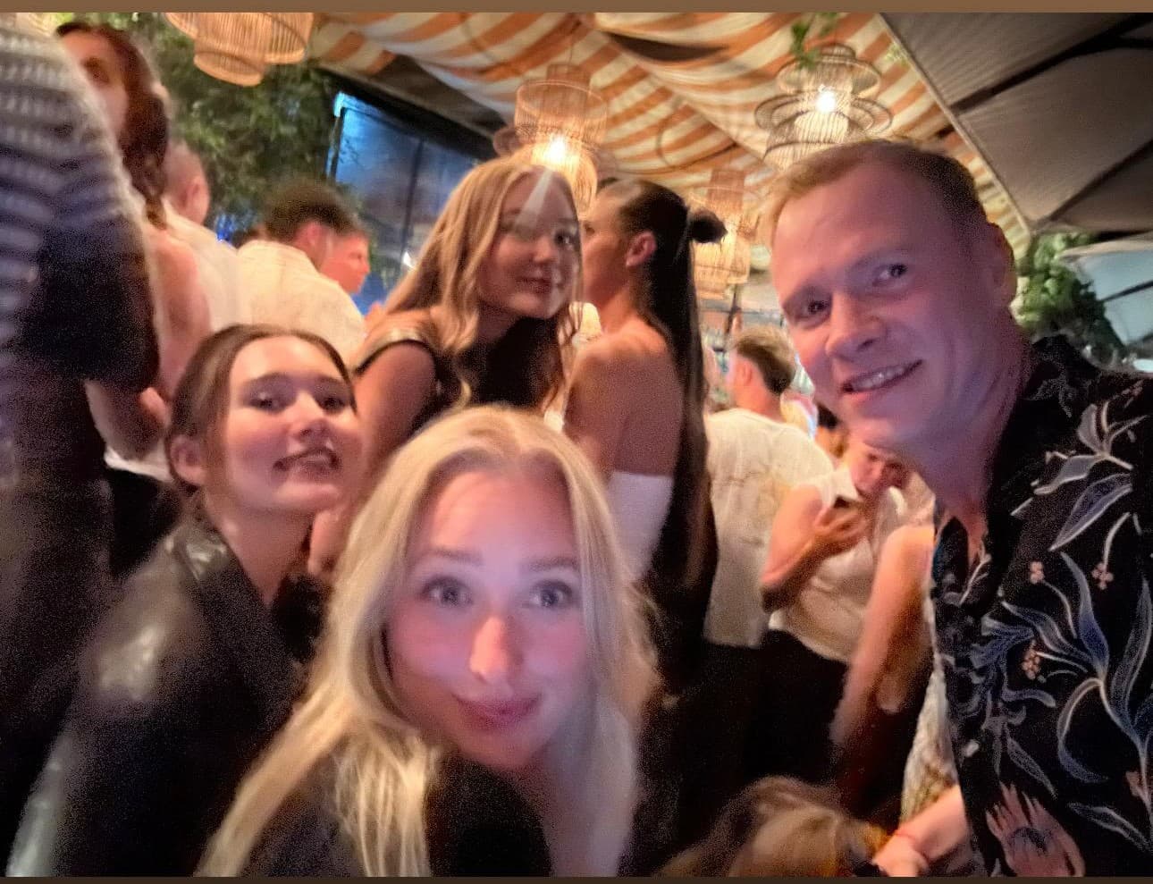 Confident person leading a meeting